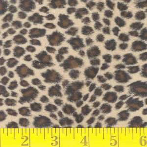  58 Wide Faux Fur Leopard Fabric By The Yard Arts 