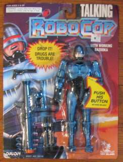 ROBOCOP 9 Talking Robocop Figure MOSC TOY ISLAND  
