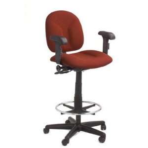  Phoenix Office Furniture 499DSAT BK Drafting Chair