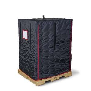  Insulated Pallet Cover, Black, 60 High