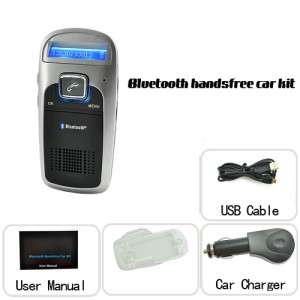 New Handsfree Bluetooth Car Kit (Solar Powered)  