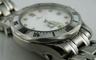 Omega Seamaster Mid Size White Dial Bond Automatic SMP Steel  