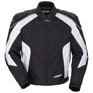  Cortech GX Sport Series 2 Black Motorcycle Jacket Tall 