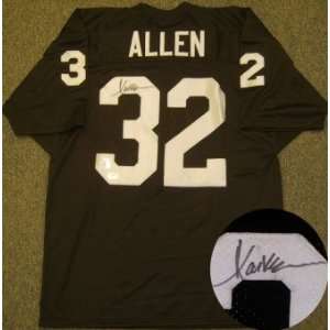  Autographed Marcus Allen Uniform   Black Sports 