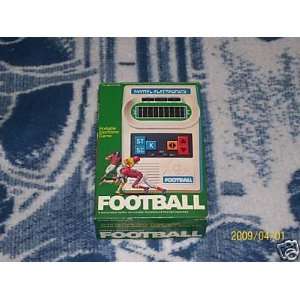  Mattel Electronics Football Game 1977 Complete with Box 