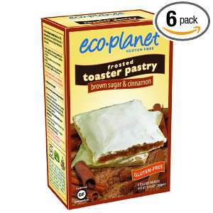 eco planet Frosted Toaster Pastries, Brown Sugar and Cinnamon, 7 Ounce 