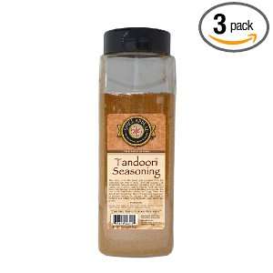 Spice Appeal Tandoori Seasoning, 16 Ounce Jars (Pack of 3)  