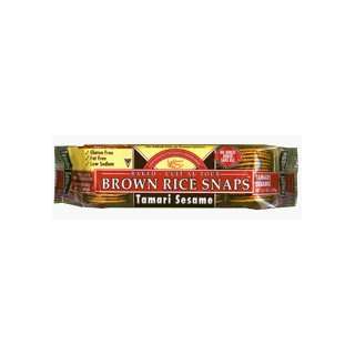 Brown Rice Snaps Tamari Sesame 3.5 oz. Grocery & Gourmet Food