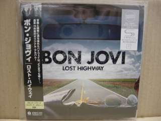 BON JOVI Lost Highway + 4 Live JAPAN Mini LP SHM CD 07  