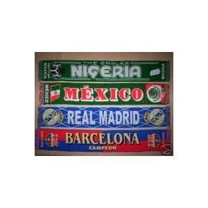  NIGERIA 54 x 9 Inch Team SOCCER SCARF Football Banner NEW 