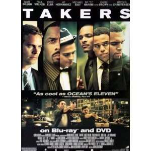 Takers Movie Poster 27 X 40 (Approx.)