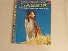 Little Golden Book LASSIE and Her Day in the Sun 1958 V