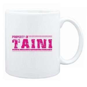  New  Property Of Taini Retro  Mug Name