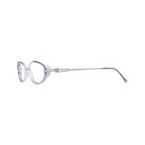  Jessica McClintock 183 Eyeglasses Blue Frame Size 49 14 