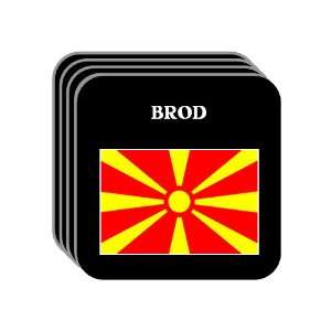  Macedonia   BROD Set of 4 Mini Mousepad Coasters 