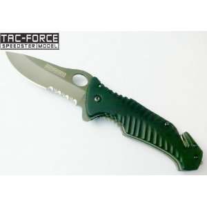 com 3.5 Tac Force Heavy Duty Spring Assisted Tactical Rescue Knife 