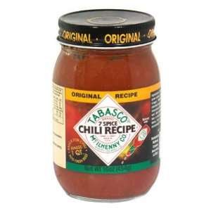 Tabasco, Sauce 7Spice Chili, 16 OZ (Pack of 12)