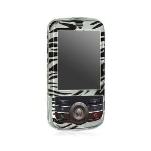 DB Premium Tmobile HTC Shadow II 2 Hard Crystal Case   Silver Zebra 