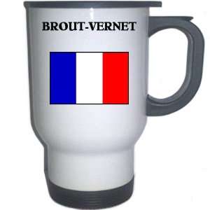  France   BROUT VERNET White Stainless Steel Mug 