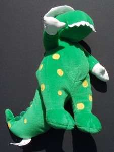 THE WIGGLES Dorothy the Dinosaur Stuffed Green Plush EC  