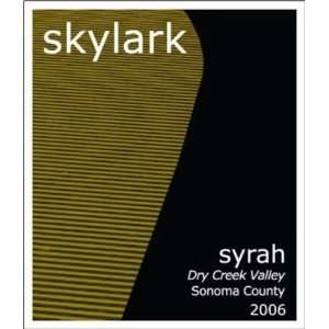  2006 Skylark Wines Dry Creek Syrah 750ml Grocery 