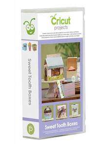 Cricut Sweet Tooth Boxes Cartridge  Brand New 