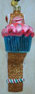 RADKO Sweet Tooth Gem ORNAMENT Gingerbread CAKE 1015057  