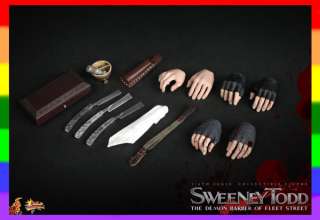 Hot Toys 1/6 Sweeney Todd_ Box Set_ Demon Barber HT078Z  
