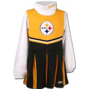  Pittsburgh Steelers Toddler Cheerleader Uniform Sports 