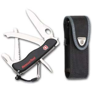  Victorinox Swiss Army Rescue Tool with Black Handles 