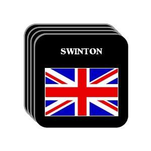  UK, England   SWINTON Set of 4 Mini Mousepad Coasters 