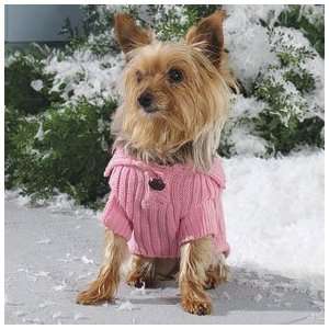  Personalized Pet Sweater (Pink Medium) 