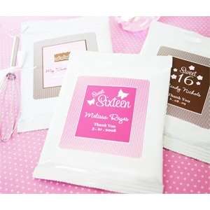 Sweet Sixteen (or 15) Personalized Hot Cocoa + Optional Heart Whisk 