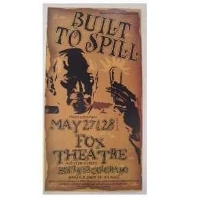  Built To Spill Handbill Poster Boulder Colorado 