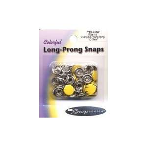  Snap Source Yellow Size 16 7/16 (11mm) Long Prong Capped Prong 