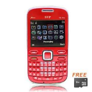  SVP IPro I6 Red (with micro 8GB Card)QuadBand, Qwerty 