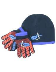 Boys 4   12 Acrylic Beanie & Stretch Glove Set