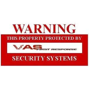  VAS #150 Electronic Alarm & Security System Warning 