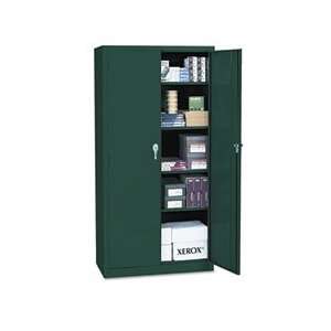   Assembled Storage Cabinet, 36w X 24d X 78h, Green