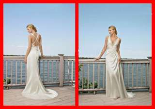   Spaghetti Chiffon bridal dress bridesmaid Pageant Dresses Evening dres