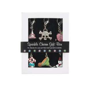  Aria Sparkle Rhinestone Collar Charm Gift Box Set 6/box 