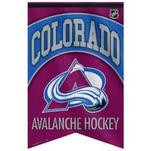   NHL Colorado Avalanche Premium Felt Banner 17 by 26