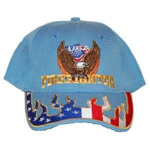  Firefighter, USA Firefighters Hat Lite Blue Everything 