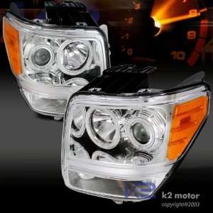    07 08 Dodge Nitro 2x Ccfl Halo Projector Headlights Automotive