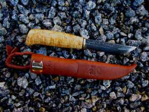 Suomi Puukko Hunting Knife /w Fixed Blade Woodsknife  