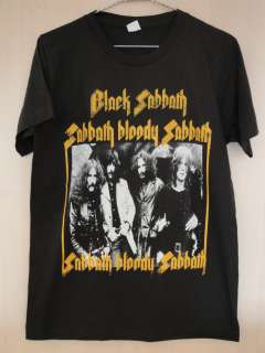 Black Sabbath English Punk ROck Band T Shirt S M L XL  