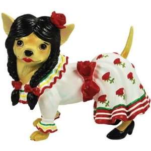  Aye Chihuahua Mexican Dancer Figurine