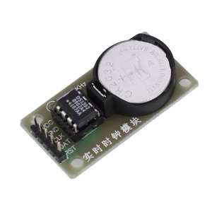    DS1302 Real Time Clock Module w/ CR2032 Button Battery Electronics