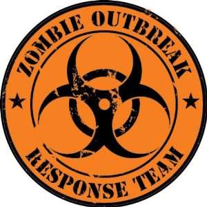  Zombie Outbreak Response Team Decal / Sticker Everything 