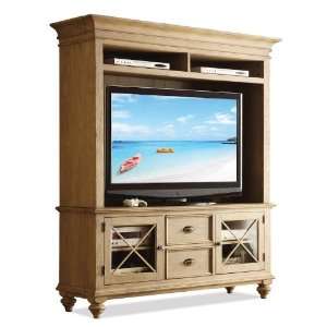  58 TV Console with Hutch by Riverside